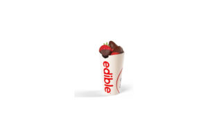 A Chocolate Dipped Fruit Cone from Edible Arrangements