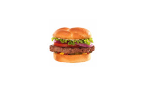 A classic burger from Backyard Burgers