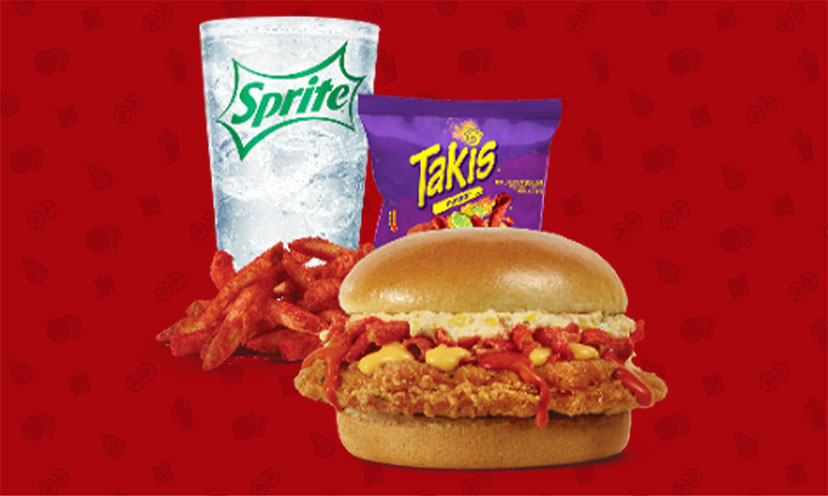 Takis Fuego Meal at Wendy's