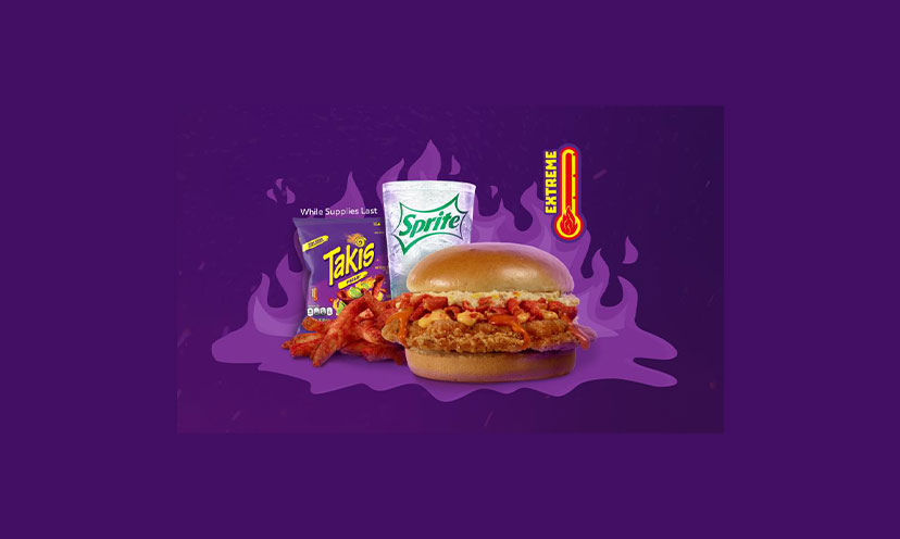 Takis Fuego Meal from Wendy's